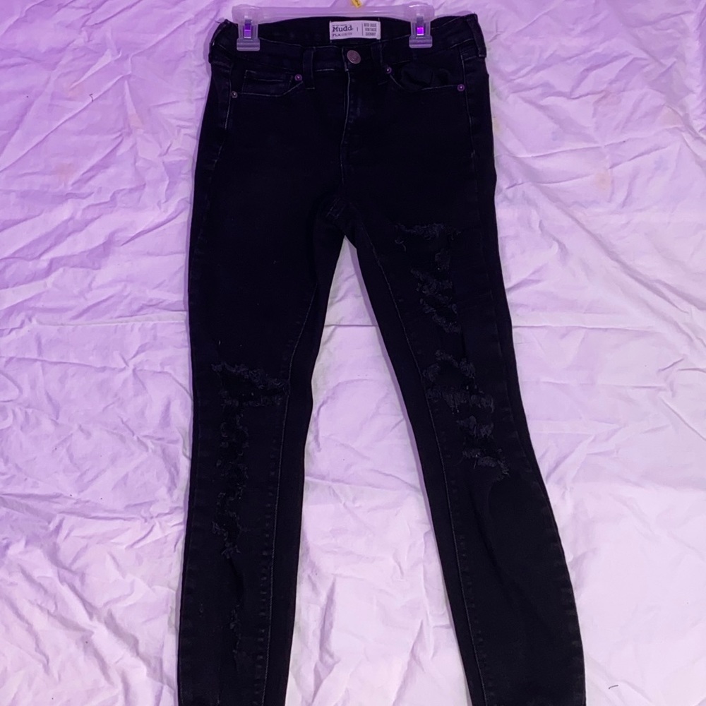 Black skinny jeans size 1